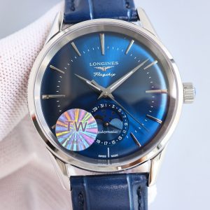 Longines Flagship Heritage Moonphase Super Clone Watch | Cash on Delivery 1031391428 - front view