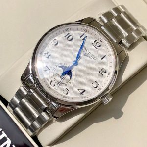 Longines Master Moonphase Men's 1:1 Super Clone Watch, 40mm Steel 1137424036